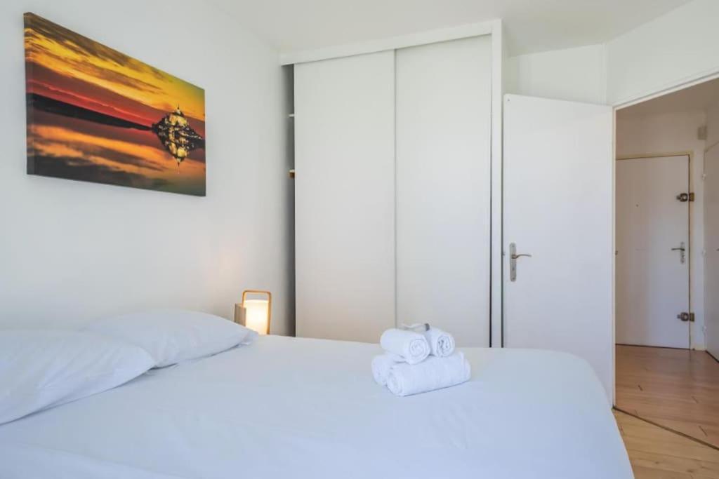 Апартаменти L'Horizon, T3, Terrasse, Pkg, Quartier Antigone Монпельє Екстер'єр фото