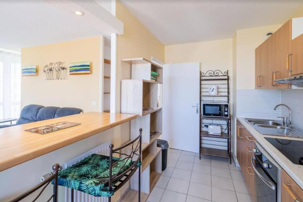 Апартаменти L'Horizon, T3, Terrasse, Pkg, Quartier Antigone Монпельє Екстер'єр фото